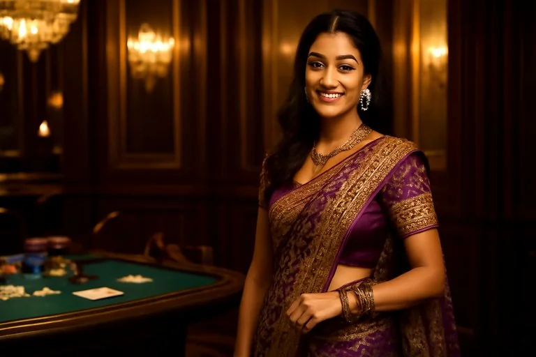 hehe555 লাইভ ডিলার টেবিল দৃশ্য